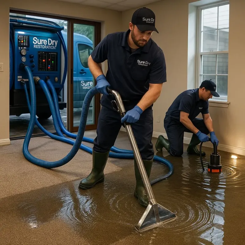 Water Extraction and Removal process in Butler, GA